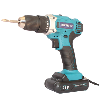 MAITENG power tool MT7721 21V Two-Speed Li-ion electric+drill Cordless hand Drill