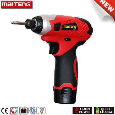 12V Electric Cordless Screwdriver Impact Drill for Woodworking