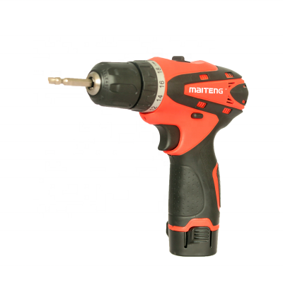 MAITENG  MT1012SS  12V electric+drill  Two-speed Li-ion Cordless Self-locking hand Drill